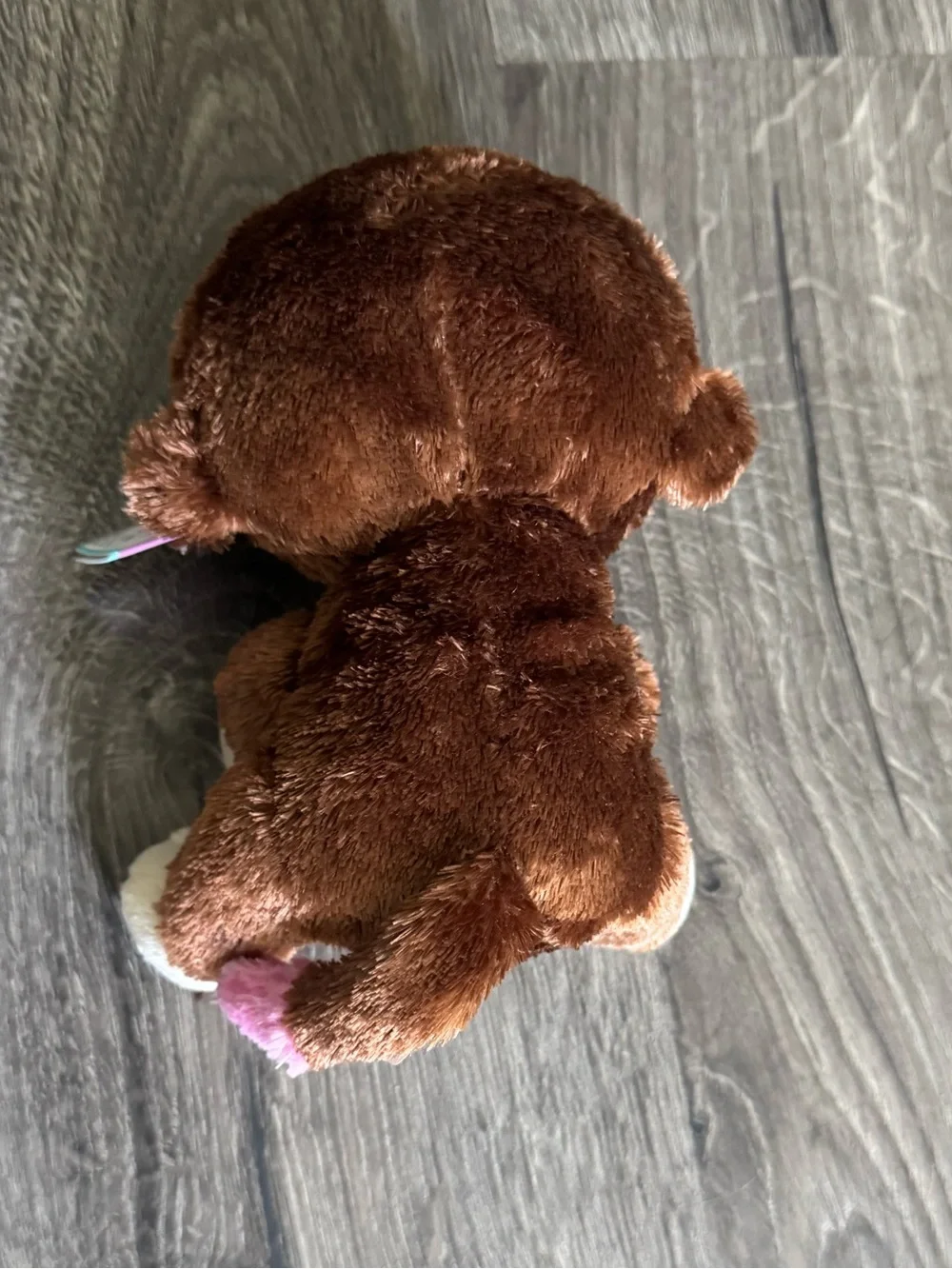 Beanie Boo - Casanova the Monkey with Pink Heart
